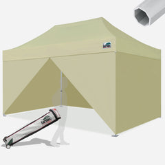 Beyond 10X15 Aluminum Instant Canopy with Enclosure Wall Kit