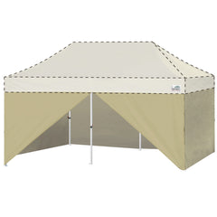 10x20 Enclosure Canopy Wall Kit with Middle Zipper Entry Door