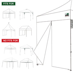 10FT Instant Canopy Middle Zipper Wall,1 Pack Only