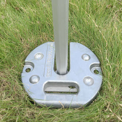 Pop Up Canopy Tent Cast Iron Weight Feet 4-Pc Pack