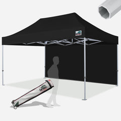 Beyond 10X15 Aluminum Instant Canopy with Backwall