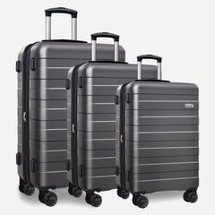 Zebra 3-Piece Hardside Luggage Set – Lightweight Spinner with TSA Lock（20/24/28 Inch）