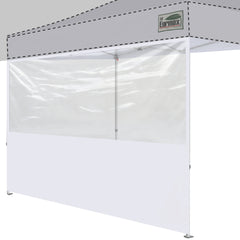 10FT Pop Up Canopy Side Wall with PVC Panorama Window