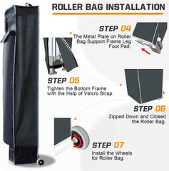 KEYMAYA Replacement Wheeled Canopy Bag