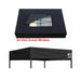 Black with Screen Window