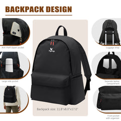 SmileLine 20" Expandable Carry-On Luggage Set – Hardside Spinner with TSA Lock & Front Pocket