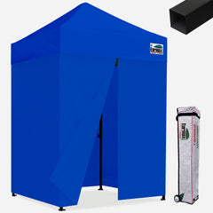 Standard 5x5 Steel Canopy Tent with 4 Middle Zipper Walls