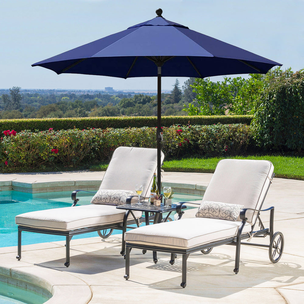 images of patio umbrella EliteShade Classic 9ft Patio Market Umbrella – Eurmax