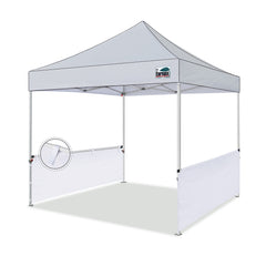 8FT Pop Up Canopy Half Wall 2 Pack