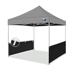 8FT Pop Up Canopy Half Wall 2 Pack