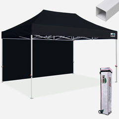 Standard 10x15 Steel Canopy Tent with Backwall