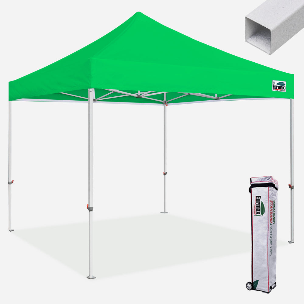 green pop up tent Standard 10x10 Canopy Tent Select Color Options