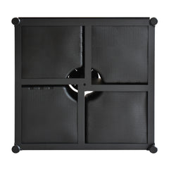 33" x 33" Offset Patio 260 LBS Sand/Water Filled Umbrella Base (Black)