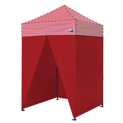5x5 Enclosure Canopy Wall Kit with Middle Zipper Entry Door