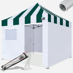 Beyond Carnival 10X10 Aluminum Instant Canopy with  4 Zipper Walls