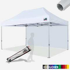 Beyond 10X15 Aluminum Instant Canopy with Backwall