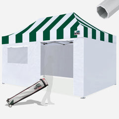 Beyond Carnival 10X15 Aluminum Instant Canopy with 4 Zipper Walls