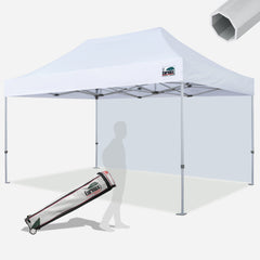 Beyond 10X15 Aluminum Instant Canopy with Backwall