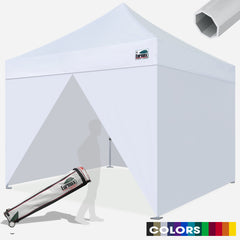 Beyond 10X10 Aluminum Instant Canopy with Enclosure Wall Kit