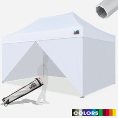Beyond 10X15 Aluminum Instant Canopy with Enclosure Wall Kit