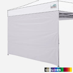 10FT Pop Up Canopy Back Wall
