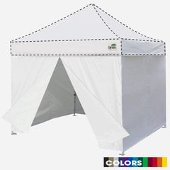 10x10 Enclosure Canopy Wall Kit with Middle Zipper Entry Door