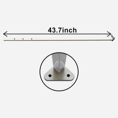 Inner Leg W/Foot Pad for 8x8,8x12 Eurmax Standard Frame
