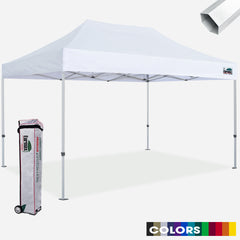 Premium 10x15 Steel Pop Up Canopy