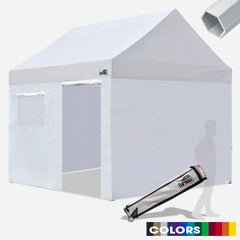 Apex Pro 10x10 Aluminum Pop Up Tent with Enclosure Wall Kit