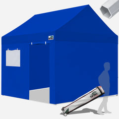 Apex Pro 10x10 Aluminum Pop Up Tent with Enclosure Wall Kit