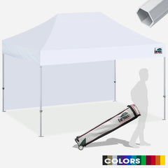 Pro 10x15 Aluminum Pop Up Tent with Backwall