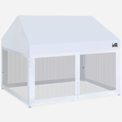 10x15 Eventking Canopy Tent with 4 Screen Zipper Walls