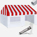 Stripe Red/White