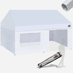 Pro EventKing 10x20 Aluminum Pop Up Tent with Enclosure Wall Kit