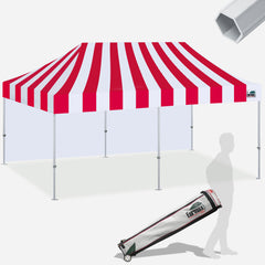 Pro 10x20 Aluminum Pop Up Tent with Backwall