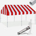 Stripe Red/White