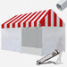 Stripe Red/White