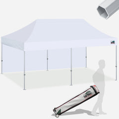 Pro 10x20 Aluminum Pop Up Tent with Backwall