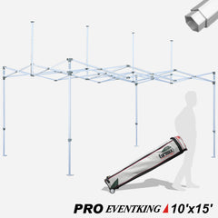 Pro 10x15 EventKing Canopy Frame with Heavy Duty Roller Bag
