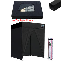 Standard 5x5 Steel Flat Top Canopy Tent with 4 Middle Zipper Walls
