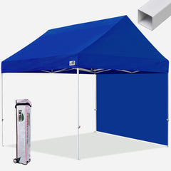 Apex Standard 10x10 Steel Canopy Tent with Backwall With 10% Discount