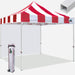 Stripe Red with White Wall