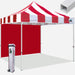 Stripe Red with Red Wall