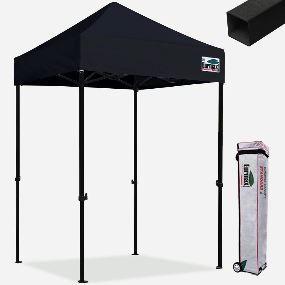 black canopy tent Standard 5x5 Steel Canopy Tent