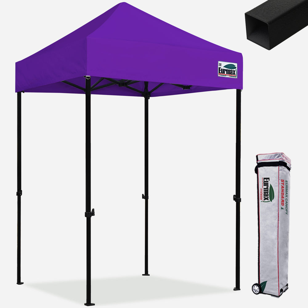 black canopy tent Standard 5x5 Steel Canopy Tent