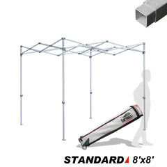 Standard 8x8 Canopy Frame with Heavy Duty Roller Bag