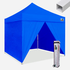 Standard 8x8 Steel Canopy Tent with 4 Zipper Walls