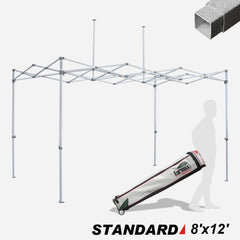 Standard 8x12 Canopy Frame with Heavy Duty Roller Bag