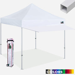 Standard 10x10 Steel Canopy Tent with Extended Awning