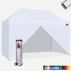 Superior 10x15 Hybrid Pop Up Canopy with Enclosure Canopy Wall Kit